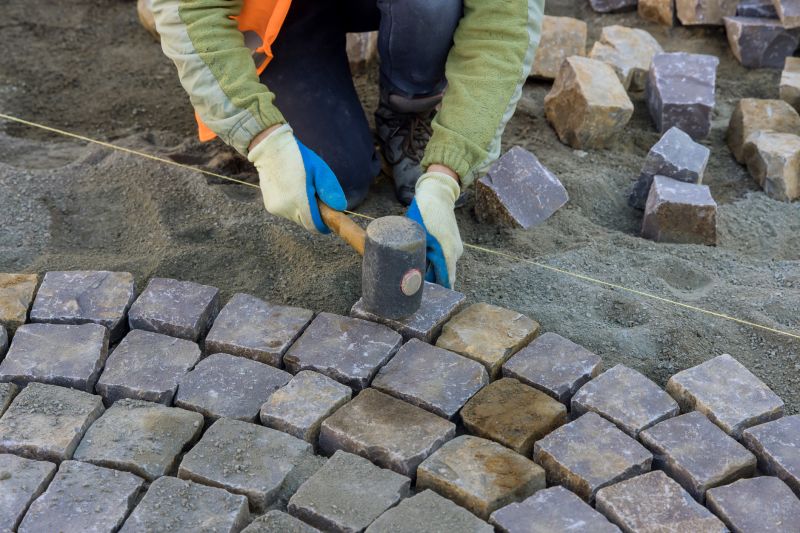 Cobblestone Installation